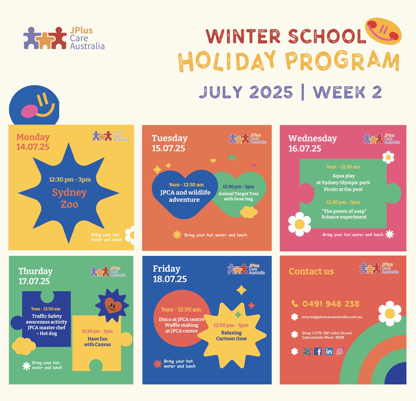 Winter School Holiday Program